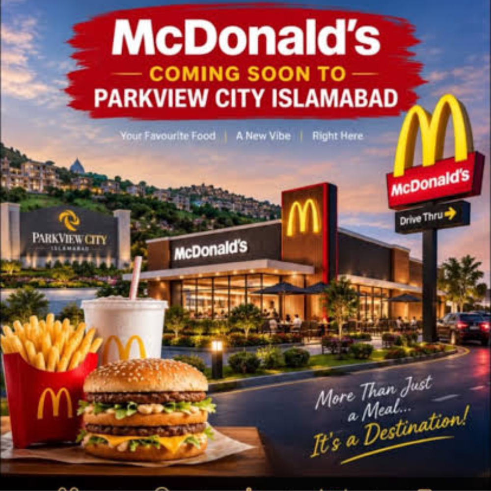 PARK VIEW HOMES IN PARTNERSHIP WITH PAK UK MCDONALDS