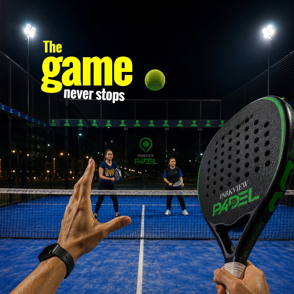 PARK VIEW HOMES IN PARTNERSHIP WITH PAK UK PADEL