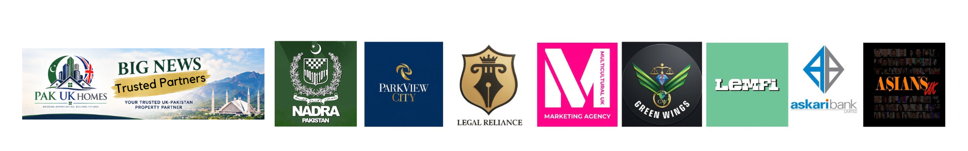 trusted partners at Pak UK Homes